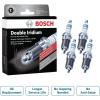 imageBOSCH 8115 OE Fine Wire Double Platinum Spark Plug  Pack of 4Double Iridium