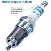 imageBOSCH 8115 OE Fine Wire Double Platinum Spark Plug  Pack of 4Double Iridium