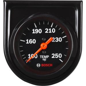 imageBosch SP0F000053 Style Line 2quot Mechanical WaterOil Temperature Gauge Black Dial Face Black Bezel