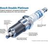 imageBOSCH 8112 OE Fine Wire Double Platinum Spark Plug  Pack of 4