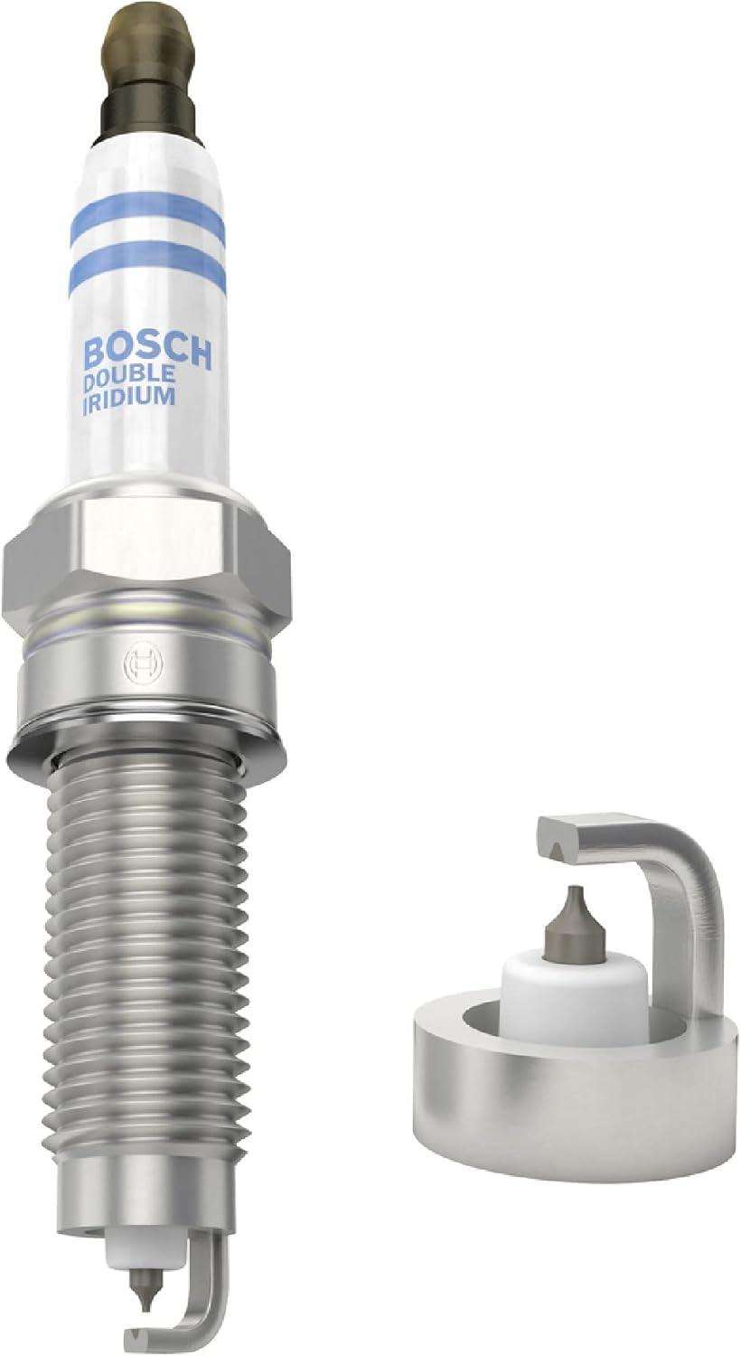 imageBOSCH 7431 OE Fine Wire Double Iridium Spark Plug  Single