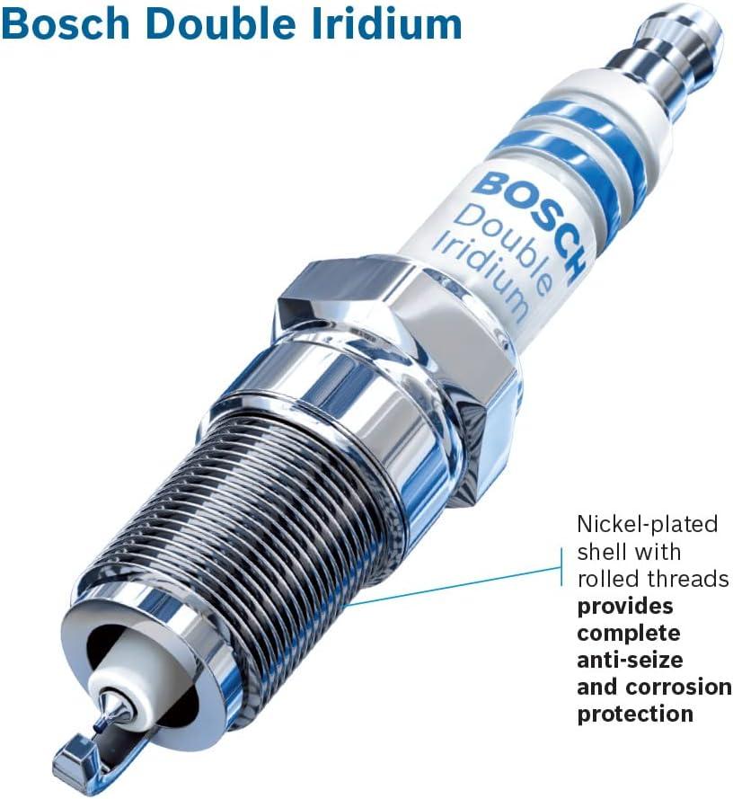 imageBOSCH 9616 OE Fine Wire Double Iridium Spark Plug  Pack of 4Double Iridium