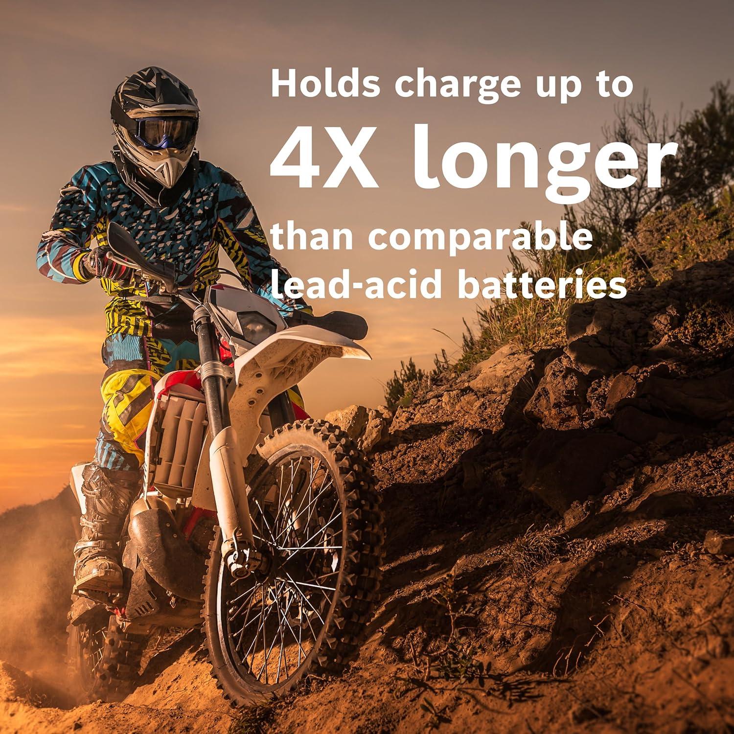 imageBosch BLP20L Group 20 Lithium Power Sport Battery 420A 12V for Motorcycle ATVUTV 4Wheeler Snowmobile Personal Watercraft Scooter and Jet SkisBLP30L