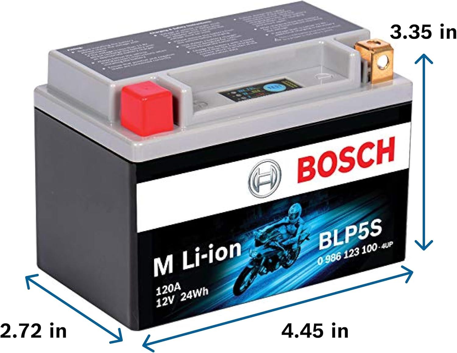 imageBosch BLP20L Group 20 Lithium Power Sport Battery 420A 12V for Motorcycle ATVUTV 4Wheeler Snowmobile Personal Watercraft Scooter and Jet SkisBLP5S
