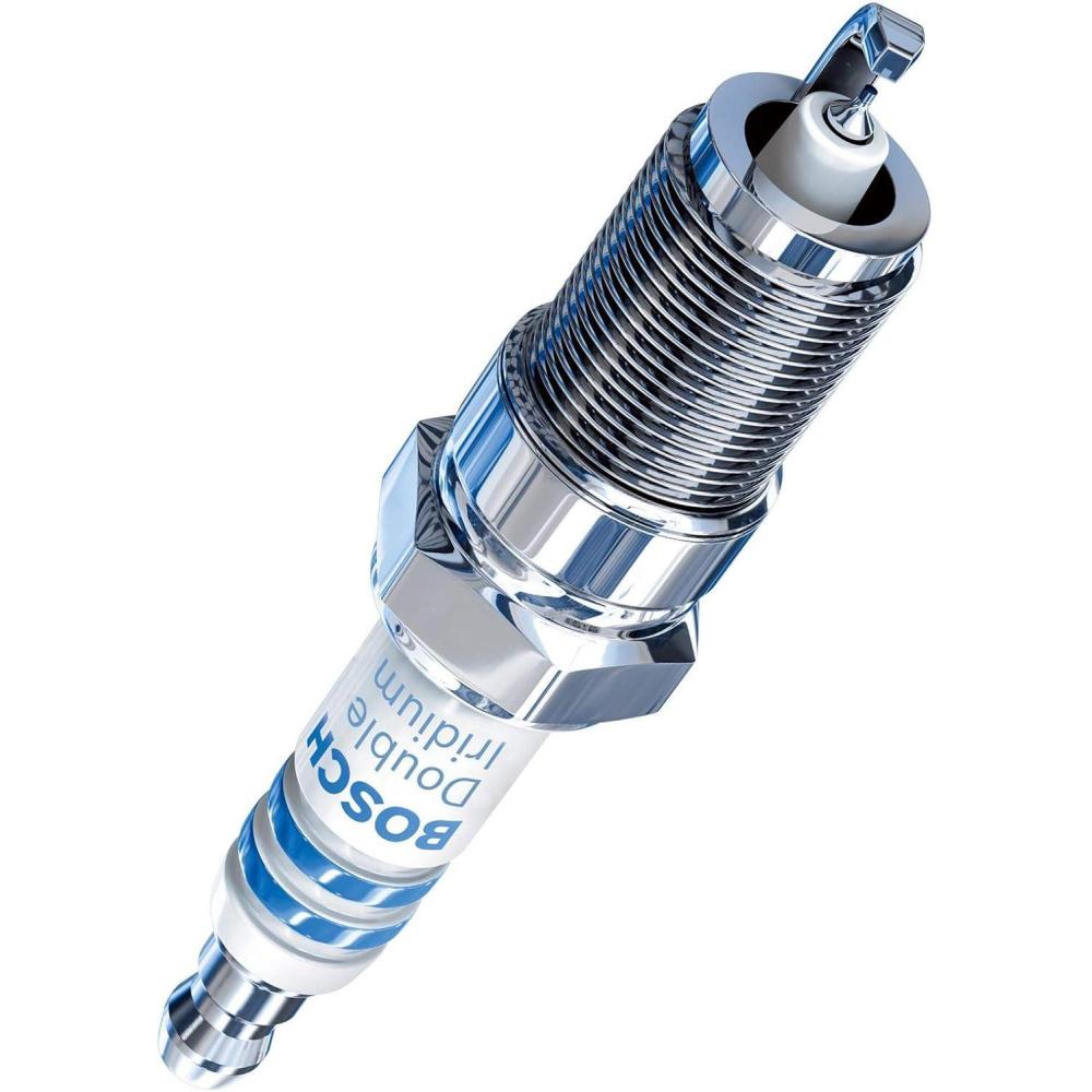 imageBOSCH 9604 OE Fine Wire Double Iridium Spark Plug  Single