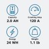 imageBosch BLP20L Group 20 Lithium Power Sport Battery 420A 12V for Motorcycle ATVUTV 4Wheeler Snowmobile Personal Watercraft Scooter and Jet SkisBLP5S
