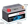 imageBosch BLP20L Group 20 Lithium Power Sport Battery 420A 12V for Motorcycle ATVUTV 4Wheeler Snowmobile Personal Watercraft Scooter and Jet SkisBLP9