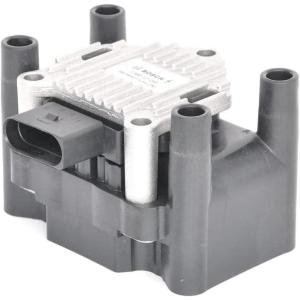 imageBOSCH 0221504464 OE Ignition Coil  Compatible with Select BMW 325Ci 325i 325xi 330Ci 330i 330xi 525i 530i 545i 550i 645Ci 650i 745i 745Li 750i 750Li 760i X3 X5 Z4  More  Single986221048