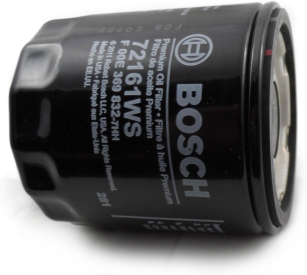 imageBOSCH 72161WS Workshop Engine Oil Filter  Compatible with Select Chrysler Dodge Ford Jeep Lexus Lincoln Mazda Mercury Suzuki Toyota Volkswagen