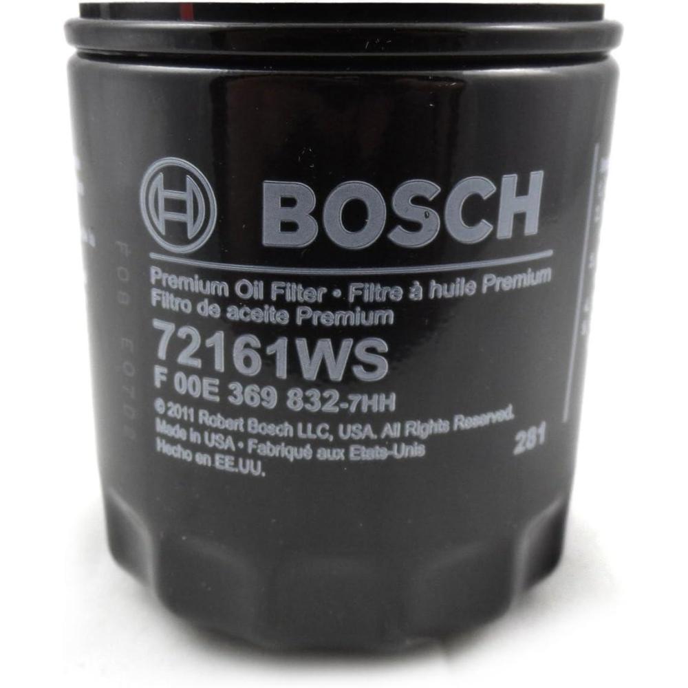 imageBOSCH 72161WS Workshop Engine Oil Filter  Compatible with Select Chrysler Dodge Ford Jeep Lexus Lincoln Mazda Mercury Suzuki Toyota Volkswagen