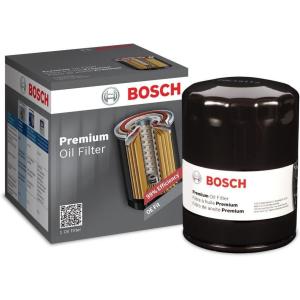 imageBOSCH 3422 Premium Oil Filter with FILTECH Filtration Technology  Compatible with Select Chrysler Dodge Durango Ram Ford E150 Edge Escape Flex Focus F150 Mustang Jeep Mazda  More