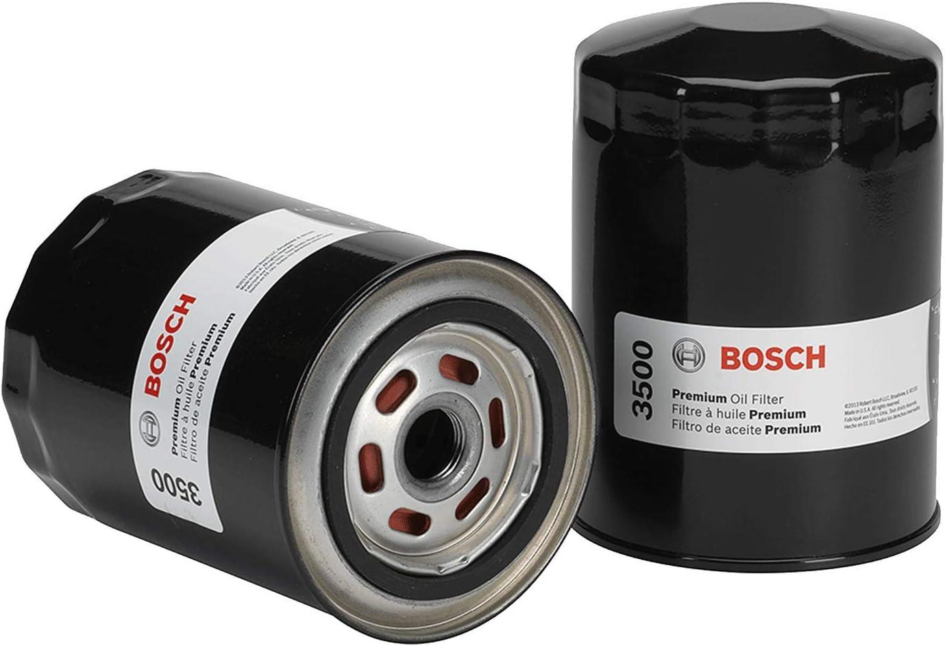 imageBOSCH 3323 Premium Oil Filter With FILTECH Filtration Technology  Compatible With Select Acura MDX RDX RSX TL Chrysler Dodge Ford Honda Accord Civic CRV Pilot Infiniti Nissan  More3323 Pack of 2