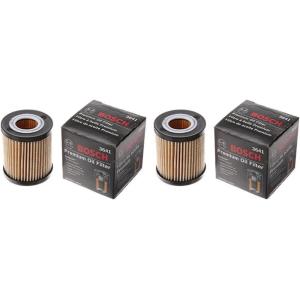imageBOSCH 3641 Premium Oil Filter With FILTECH Filtration Technology  Compatible With Select Ford Escape Fusion Mazda CX7 Tribute 3 5 6 Mercury Mariner Milan3641 Pack of 2