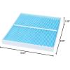 imageBOSCH 6060C HEPA Cabin Air Filter  Compatible with Select Chevrolet Cobalt HHR Pontiac G5 Pursuit Saturn Ion