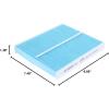 imageBOSCH 6092C HEPA Cabin Air Filter  Compatible with Select Subaru Ascent Crosstrek Impreza Legacy Outback Toyota CHR Corolla Prius Prius AWDe Prius Prime RAV4 RAV4 Prime Venza