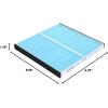 imageBOSCH 6071C HEPA Cabin Air Filter  Compatible with Select Lexus ES300 GX470 RX330