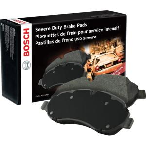 imageBOSCH BSD882 Severe Duty Disc Brake Pad Set  Compatible With Select Buick Rainier Chevrolet SSR Trailblazer GMC Envoy Isuzu Ascender Oldsmobile Bravada Saab 97x FRONT