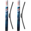 imageBOSCH 360 Complete Vehicle Wiper Blade Replacement  Includes Front Beam Blades Pair  Rear Wiper Blade 1  26quot17quot14quot B36017Front 28A  28B