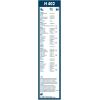 imageBOSCH H301 Rear Wiper Blade 12quot  SingleBlack