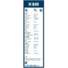 imageBOSCH H301 Rear Wiper Blade 12quot  SingleBlack