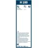 imageBOSCH H306 Rear Wiper Blade 12quot  SingleH180 7