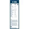 imageBOSCH H306 Rear Wiper Blade 12quot  SingleH306 12