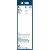 imageBOSCH H306 Rear Wiper Blade 12quot  SingleH308 12