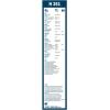 imageBOSCH H306 Rear Wiper Blade 12quot  SingleH351 14