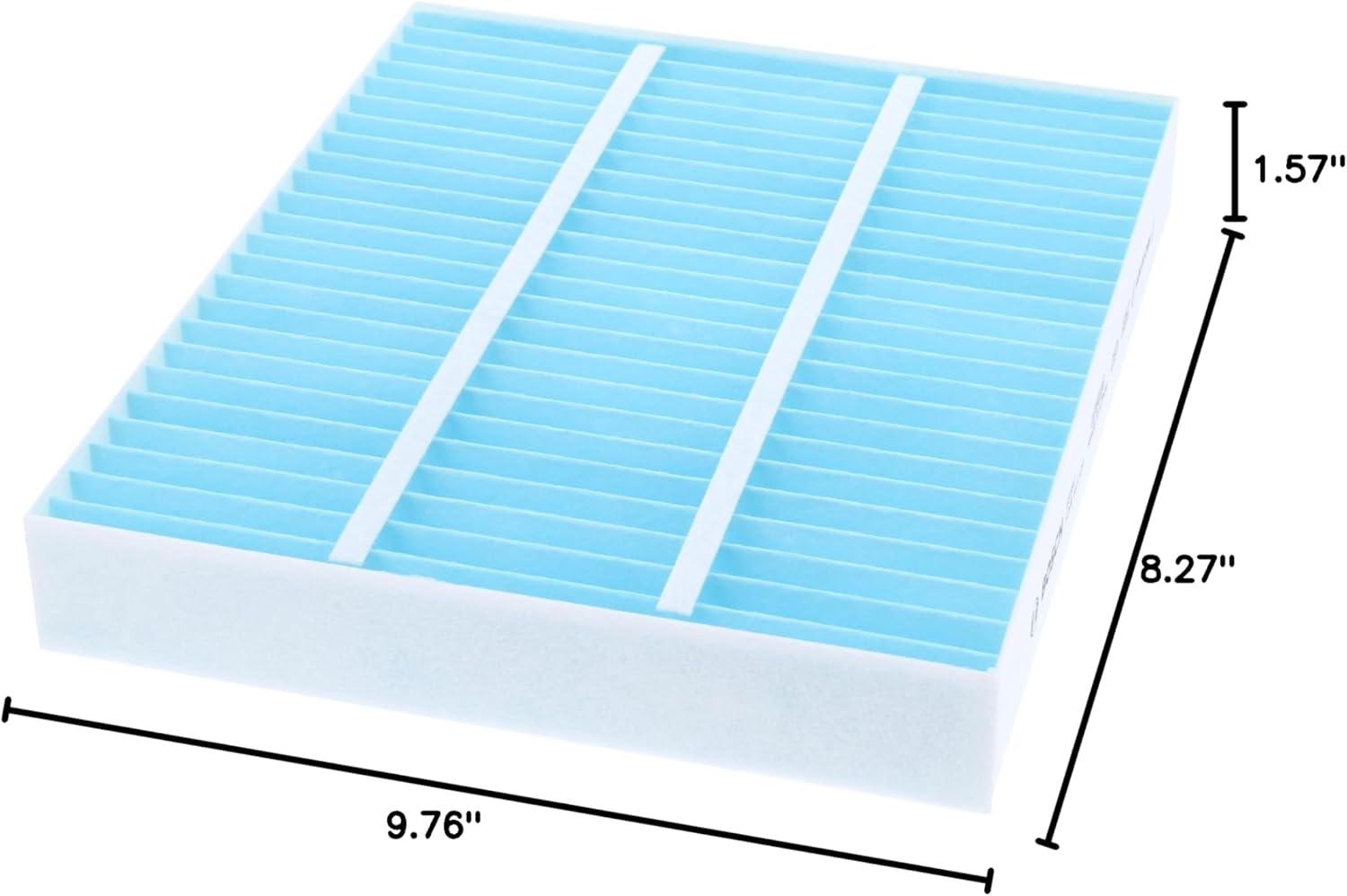 imageBOSCH 6039C HEPA Cabin Air Filter  Compatible with Select Buick Cascada Encore LaCrosse Regal Verano Cadillac ELR SRX Chevrolet Cruze Malibu Orlando Sonic Spark Trax Volt Saab 95