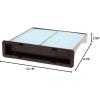 imageBOSCH 6038C HEPA Cabin Air Filter  Compatible with Select Subaru Crosstrek Forester Impreza WRX WRX STI XV Crosstrek