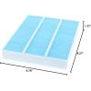 imageBOSCH 6039C HEPA Cabin Air Filter  Compatible with Select Buick Cascada Encore LaCrosse Regal Verano Cadillac ELR SRX Chevrolet Cruze Malibu Orlando Sonic Spark Trax Volt Saab 95