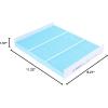 imageBOSCH 6062C HEPA Cabin Air Filter  Compatible with Select Buick LeSabre Lucerne Cadillac DeVille DTS Oldsmobile Aurora Pontiac Bonneville83 x 112 x 16