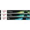 imageBOSCH 360 Complete Vehicle Wiper Blade Replacement  Includes Front Beam Blades Pair  Rear Wiper Blade 1  26quot17quot12quot B36014