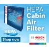 imageBOSCH 6025C HEPA Cabin Air Filter  Compatible with Select Audi A4 A4 Quattro RS4 S4