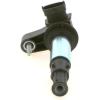 imageBOSCH 0221604112 Original Equipment Ignition Coil  Compatible With Select Buick Enclave LaCrosse Cadillac CTS SRX STS Chevrolet Traverse GMC Acadia Saab 93 Saturn Outlook  More  Single