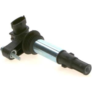 imageBOSCH 0221604112 Original Equipment Ignition Coil  Compatible With Select Buick Enclave LaCrosse Cadillac CTS SRX STS Chevrolet Traverse GMC Acadia Saab 93 Saturn Outlook  More  Single