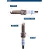 imageBOSCH 8120 OE Fine Wire Double Platinum Spark Plug  Pack of 410Pk