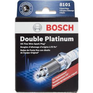 imageBOSCH 8101 OE Fine Wire Double Platinum Spark Plug  Pack of 4