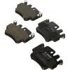 imageBOSCH 0986494281 EuroLine Disc Brake Pad Set  Compatible With Select Porsche 911 Boxster Carrera GT Cayman FRONT  Porsche 911 Carrera GT REAR