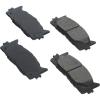 imageBOSCH BE1293H Blue Ceramic Disc Brake Pad Set With Hardware  Compatible With Select Lexus ES300h ES350 Toyota Avalon Camry FRONT