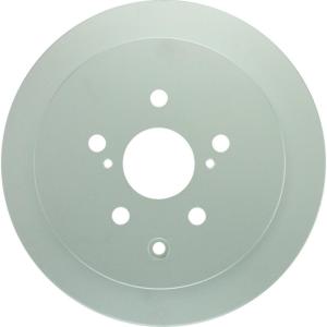imageBOSCH 50011501 QuietCast Premium Disc Brake Rotor  Compatible with Select Lexus RX350 RX450h Toyota Highlander Sienna REAR  Single