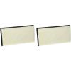 imageBOSCH 5118WS Workshop Engine Air Filter  Compatible With Select Ford Freestar Thunderbird Jaguar SType Lincoln LS Mercury Monterey5118WS Pack of 2