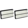 imageBOSCH 5221WS Workshop Engine Air Filter  Compatible With Select Acura CSX Honda Civic Element5221WS Pack of 2