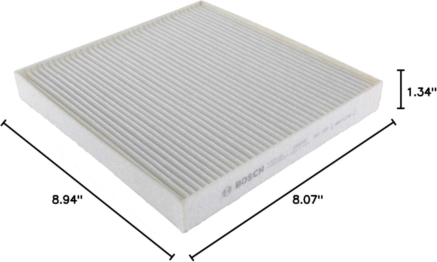 imageBOSCH P3950WS Workshop Cabin Air Filter  Compatible with Select Cadillac Escalade Chevrolet Silverado Suburban Tahoe GMC Sierra Yukon Yukon XL