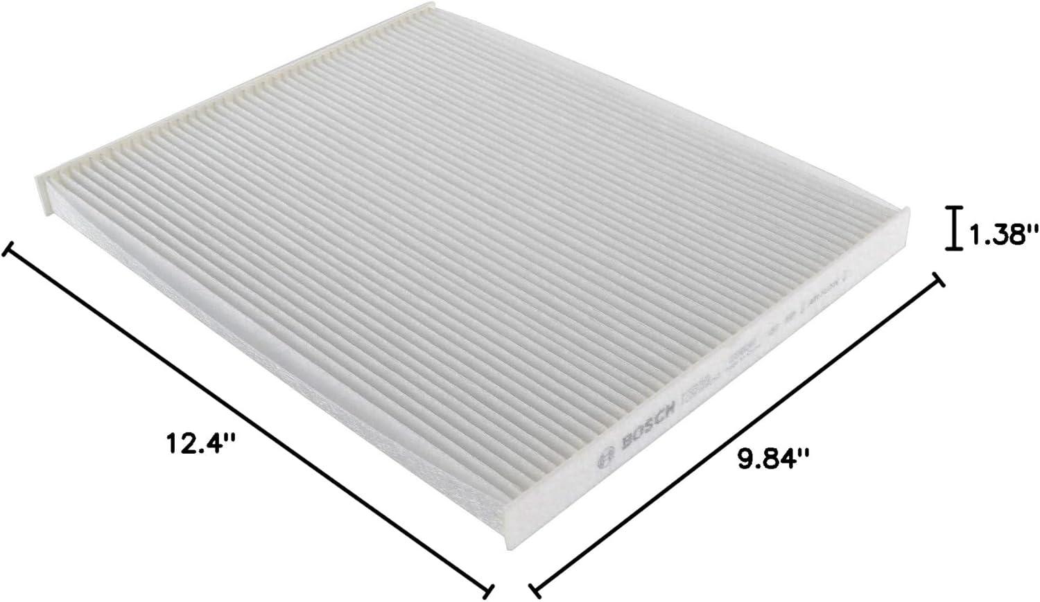 imageBOSCH P3951WS Workshop Cabin Air Filter  Compatible with Select Ford Edge Fusion Police Responder Hybrid SSV PlugIn Hybrid Lincoln Continental MKX MKZ