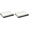 imageBOSCH 5076WS Workshop Engine Air Filter  Compatible with Select Infiniti FX35 FX37 FX50 M56 Q50 Q60 Q70 Q70L QX70 Nissan Juke Rogue Sentra5076WS Pack of 2