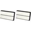 imageBOSCH 5148WS Workshop Engine Air Filter  Compatible With Select Mazda 6 CX71 Count Pack of 2