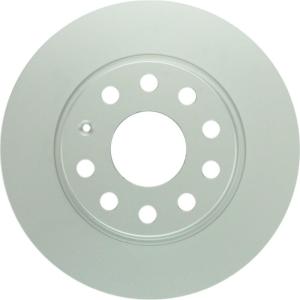 imageBOSCH 14011491 QuietCast Premium Disc Brake Rotor  Compatible with Select Audi A3 A3 Quattro Volkswagen Beetle Eos EGolf Golf GTI Jetta Passat  More REAR  Single
