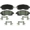 imageBOSCH BC1650 QuietCast Premium Ceramic Disc Brake Pad Set  Compatible with Select Nissan Altima Leaf FRONT