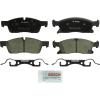 imageBOSCH BC1455 QuietCast Premium Ceramic Disc Brake Pad Set  Compatible with Select Dodge Durango Jeep Grand Cherokee MercedesBenz GL350 GLE300d GLE350 ML250 ML350 ML400 FRONT